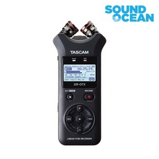 타스캠 TASCAM 포터블 레코더 녹음기 휴대용 보이스 레코더 ASMR 녹음 인터뷰등 다용도, DR-07X