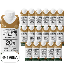 더단백 드링크 커피 A 드링크믹스 RTD, 198개, 250ml