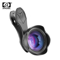 APEXEL HD 2x 망원 세로 렌즈 전문 휴대 전화 카메라 아이폰에 대한 망원 렌즈 삼성 안드로이드 스마트 폰|lens pouch|phone pianophone q5, 1개, 단일, 단일
