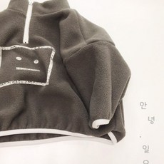 유아티셔츠 페이스아노락 겨울 아기 아동 여아 남아