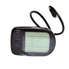 SaiDian 1피스 Ebike LCD 디스플레이 전기 자전거 미터 24V 36V 48V 타코미터 다 속도계 보드 LCD5 방수 플러그 2085191, 1개