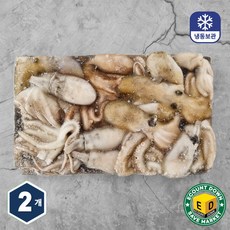 장가유통 냉동 활낙지 10미, 10미 [80/100], 2개, 850g