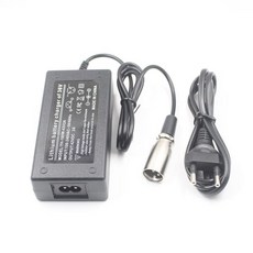 42V 2A 42V2A 3 핀 XLR 소켓 커넥터가있는 36V 18650 리튬 배터리 팩 용 전기 자전거 충전기 EU US AU UK, 02 EU