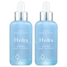 나인위시스 하이드라 2세대 수분 앰플, 160ml, 1세트