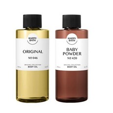 해피바스 바디오일 오리지널 + 베이비파우더 250ml
