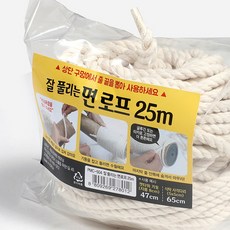 펫모닝 고양이 면로프 25m C-504 장난감 스크래쳐 리필, 쿠T 본상품선택, 쿠T 1