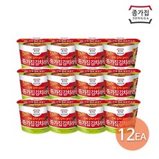 종가집 김치라면 140g x 12개입