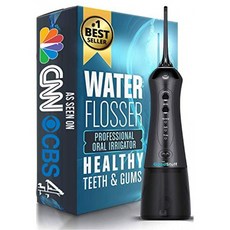 Cordless Water Flosser (Waterproof)-사용하기 쉬운 충전식 Waterflosser for Teeth and Gums, 단일상품