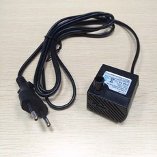 EU 플러그 수중 워터 펌프 수족관 분수 공기 물고기 연못 탱크 필터 정원 AC 220V 4W, 1개