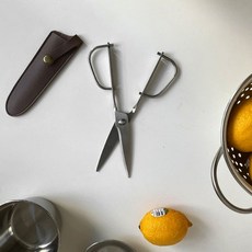 에비히슈테른 주방 부엌 독일 휴대용 스텐 분리형 가위 케이스 세트, 1세트
