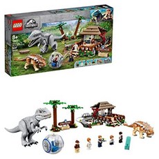 레고 Jurassic World Indominus rex vs. Ankylosaurus 75941 Awesome Dinosaur Building Toy for Kids Fe, One Color_One Size, One Color, 상세 설명 참조0