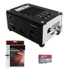 멀티 게임 보드 게임 FPGA 메인 Terasic RetroScaler 코어 DE10Nano 2023 MisterFPGA 플랫폼 컨트롤 Mister Project, 4) Black noctua 64gb