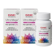GNC 우먼스 울트라 메가 임팩트 멀티비타민, 180정, 2개