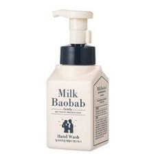 밀크바오밥 패밀리 핸드워시, 0 상큼한 오렌지향, 300ml, 2개