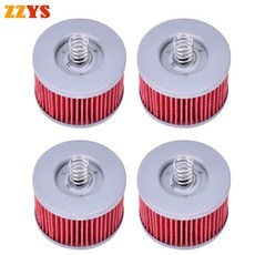 직경 49mm 높이 36mm 오토바이 오일 필터 야마하 YS 125 YS125 150 Byson 인도네시아 FZ16 FZ 16 2SB-E3440-00 21C-E3440-00, 4개