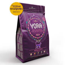 [공식수입사 정품] 요라 캣 3.75kg YORA Adult Cats 동애등에 단일단백질 62.5% (375g x 10개), 요라 어덜트 캣 3.75kg / 동애등에 62.5%
