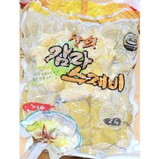 창희식품 감자 수제비 창희 식품 냉장 2k x6업소용 식자재 식당용 단체 급식용 식재료 대용량, 6개, 2kg