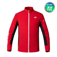 요넥스 2021 배드민턴 트레이닝 상의 211WU005 레드 남성용 테니스 탁구 스쿼시