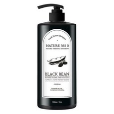 두피고민 해결 네이처365 0 블랙빈 샴푸 1000ml, 블랙빈 샴푸 지성 1000ml