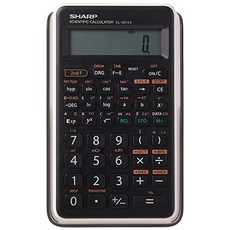 Sharp EL501X2BWH 공학 / 과학 계산기, 1