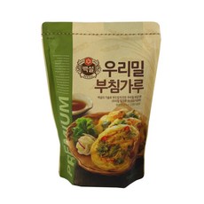 백설유기농부침가루