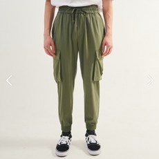 [플랙] MENS TWILL CARGO STRING PANTS_KH PWTZ1PTL45MOKH
