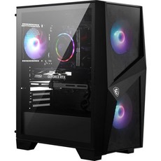 MSI Codex R 게이밍 데스크톱 Intel Core i513400F RTX 4060 32GB DDR5 2TB M.2 NVMe Gen3 RGB 팬 냉각 650W 80 Gol, 13th Gen i5, 1 TB_RTX 4060 - 인텔i513400f