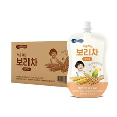 베베쿡 처음먹는 유기농 보리차 120ml 20개