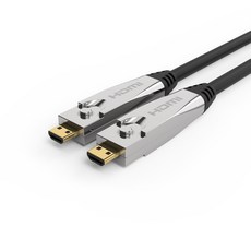 NEXT-6530HAOC-DD MicroHDMI 2.0a 하이브리드 커넥터 체결형 광 케이블 30M, 1