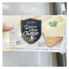 H 홈플러스시그니처 풍미가득슬라이스치즈, 1kg, 1개