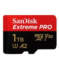 샌디스크 익스트림 프로 마이크로 SDXC SD 카드 SDSQXCZ, 1TB