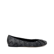 Missoni 지그재그 패턴 발레리나 슈즈