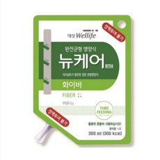 대상웰라이프 뉴케어 화이바 RTH 파우치 경관주입세트 40개 포함, 300ml