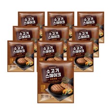 [랭킹닭컴] 맛있소 소고기 스테이크 2종 10팩, 100g, 10개