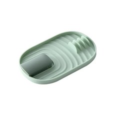 북유럽 스타일 접이식 냄비 뚜껑 랙 스탠드 주방 정리함 플라스틱, 1개, 2.1PC