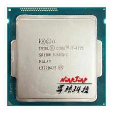 인텔 코어 i7-4790K i7 4790K 4.0 GHz 쿼드 코어 8 스레드 CPU 프로세서 88W 8M LGA 1150, 한개옵션0