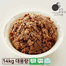  [KT알파쇼핑]순창문옥례식품 명인 우리콩 된장 14kg 대용량, 단품/단품/단품/단품 
