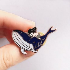고래브로치
