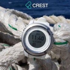 Crest CR4 CR5L 컴퓨터 스쿠버 프리 다이빙 시계, 화이트 CR4 - cr4