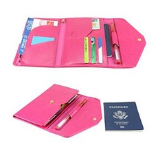 All-In-One Large Capacity RFID Blocking Travel Wallet Multi-Pu/249782