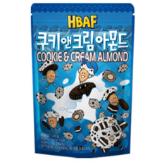 쿠키앤크림 아몬드 120G, 6개