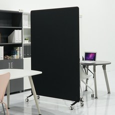 이동식 플렛파티션_H1440, 블랙S-132