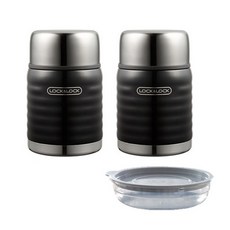 락앤락 웨이브 보온 죽통 550ml, 1개