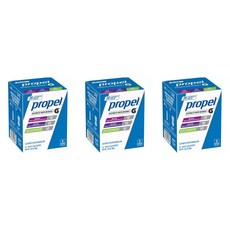 프로펠 전해질 음료 파우더 3종 Propel Electrolyte Water Beverage Mix Packets, 3개, 86g