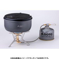 SOTO 소토 SOD-331CC [마이크로 레귤레이터 스토브 FUSION Trek 쿠커 콤보], 단일