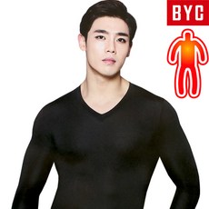 보디히트v넥남자긴팔