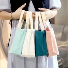 가볍고 간편한 텀블러 에코백 캔버스백