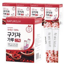 청양 프리미엄 100% 구기자 분말 가루 스틱 2g 30포