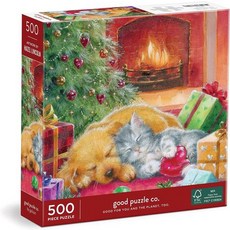 Good Puzzle Co. Warm by the Fireplace 500pc Puzzle, Galison, Good Puzzle Co. Warm by the .., Galison(저),Galison..