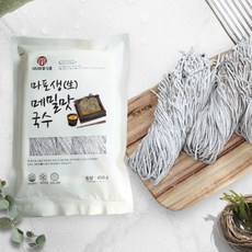 마포 생메밀맛국수 450g (3인분) 메밀생면 모밀소바 메밀막국수, 단품